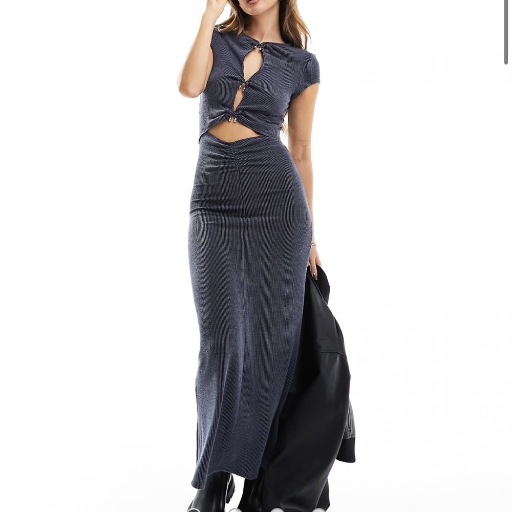 Knit Cutout Maxi